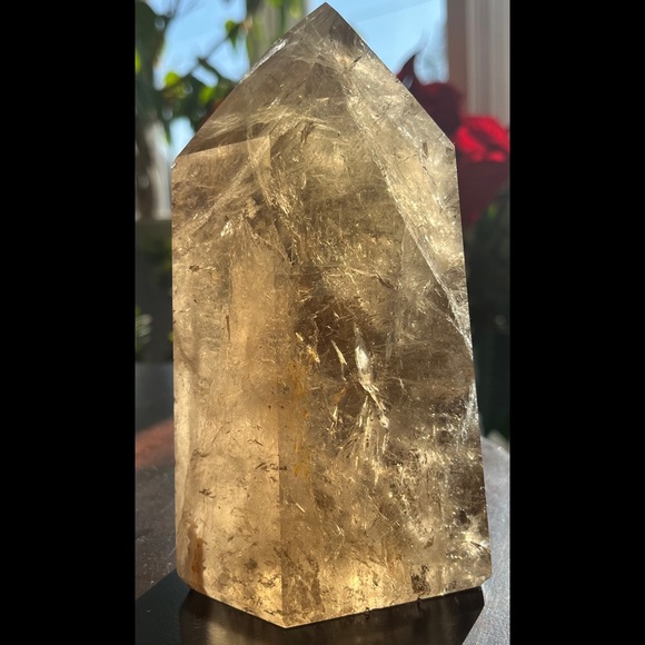 Mother Earth Other - ✨ 2x HP ✨ Rainbow-filled Brazilian Citrine Tower ✨ (Read Desc.) ✨